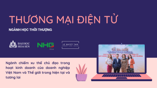 Lễ ra mắt và giới thiệu ngành học mới: THƯƠNG MẠI ĐIỆN TỬ