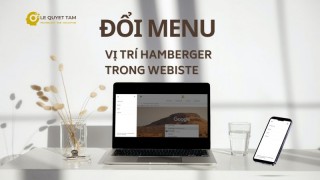 Thay đổi các menu tại vị trí Hamburger cho giao diện Vtech Clearly BS3